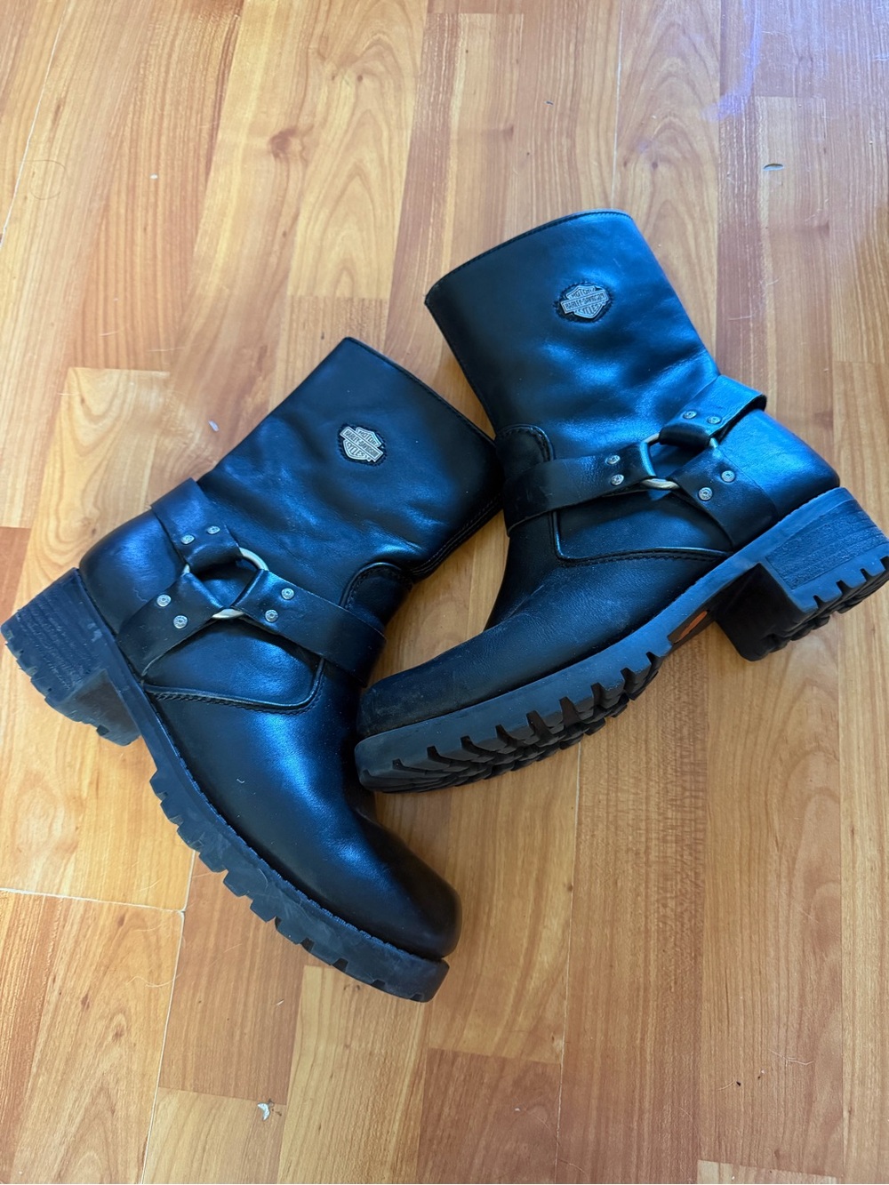 Harley-Davidson Women's Ashby Harness Zip Motorcycle Boots